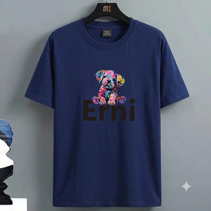 Camisetas de Lujo con Estampado para Hombre, Alta Calidad, 100% Algodón, Cuello Redondo, Manga Corta, Verano, Uso Diario, Casual, Deportivo, Frescas - Product Image 4