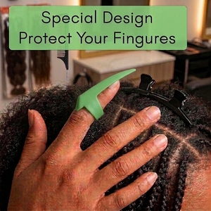 Anillo Separador de Dedos Profesional para Seccionar y Dividir el Cabello, Herramienta Fácil para Aplicación de Extensiones de Cabello - Product Image 6