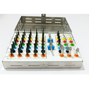58 Pcs Fully Guided Dental Implant <b>Drill</b> Set Universal Implant <b>Guide</b> Positioning Kit Guided Surgery Instrument Set - Product Image 3