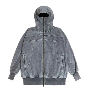 Sudaderas extragrandes personalizadas para hombre y mujer con diseño de hombros caídos y tela gruesa para moda urbana. - Product Image 6