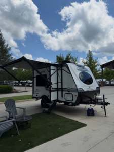 Mini caravane Teardrop légère et moderne, caravane de voyage, camping-car mobile, mini caravane de route standard - Product Image 2