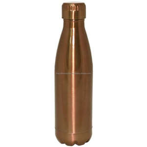 Tendance Champagne Bouteille D'eau Long Cou Pur Cuivre Vente Chaude Bouteille D'eau Bouteille De Cuivre Décoratif Dans Un Emballage Intelligent - Product Image 3