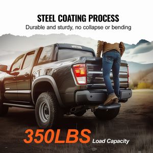 Robusto Supporto per Gancio di Traino in Acciaio da 2 Pollici con Capacità di Carico di 350 LBS, Protezione per Paraurti Posteriore con Blocco a Perno, Impressionanti Supporti per Gancio di Traino - Product Image 5