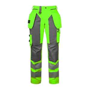 Pantalon de travail cargo réfléchissant pour homme, haute visibilité, avec plusieurs poches, pour vêtements de travail industriels - Product Image 3