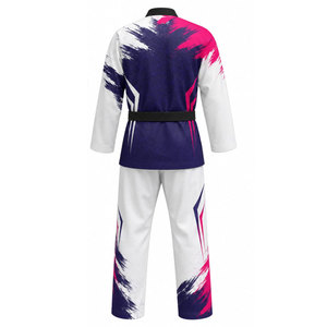 Taekwondo Uniform Cheap HEAVEN ROSE Taekwondo Dobok WTF ITF Traditional Uniforms Durable Breathable Taekwondo Uniforms - Product Image 6