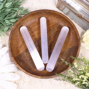 Bâton de massage en pierre précieuse polie, bâton de guérison sculpté en cristal naturel, artisanat portable en gemmes pour cadeau et décoration intérieure - Product Image 4