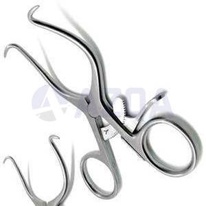 Retractor Gelpi Reutilizable de Acero Inoxidable de 3 mm con Punta Afilada Individual para Retracción de Tejidos Blandos, Uso Quirúrgico - Product Image 5