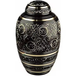 Urna de cremación eléctrica con efecto de llama y humo, tipo guitarra, para uso comercial verificado en funerarias, urna de cremación de color oscuro. - Product Image 3
