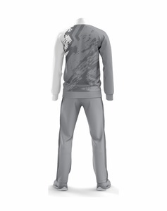 OEM Casual Winter Soccer Sports Warm Printed Windproof <b>Tracksuit</b> Embroidered Sleeves Adult Club Training Football - Product Image 3