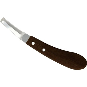 Cuchillo para pezuñas de doble filo con mango de plástico. Disponible con mango de madera y mango de plástico. Cuchillos para pezuñas a precio económico. OEM. - Product Image 3