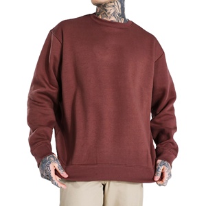 Compre Sudadera de Invierno para Hombre, Talla Adulto, MOQ Bajo, Alta Calidad, Nuevo Diseño con Patrón Sólido, Sudadera Extra Grande - Product Image 1