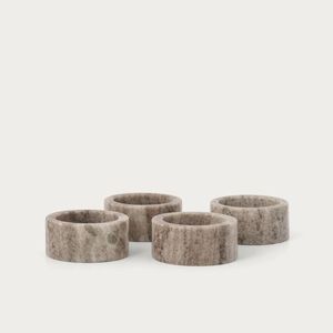 <b>White</b> <b>Marble</b> Napkin Ring Natural Stone <b>Dining</b> <b>Table</b> Accessory Decorative Holder For Wedding Banquet Hotel Restaurant Events - Product Image 4