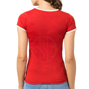 Fashion Women T Shirts Slim Fit Women T Shirts Soft Cotton Comfortable Daily Wear Stylish Summer - Product Image 4