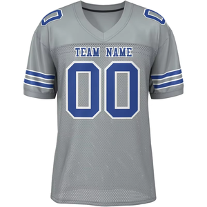 Maillot de football américain sur mesure OEM, broderie de qualité supérieure, grandes tailles adultes, maillot d'entraînement de football américain - Product Image 4