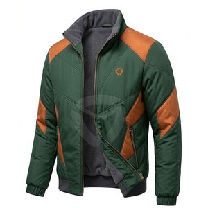 Classic <b>Men</b> Puffer <b>Jacket</b> Insulated Warm Design Comfortable Fit Ideal For Winter Outdoor Travel Casual Fashion - Product Image 3