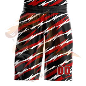 Ensemble d'uniformes de basketball respirants, à séchage rapide, légers, avec logo personnalisé imprimé, en matière 100 % polyester - Product Image 5