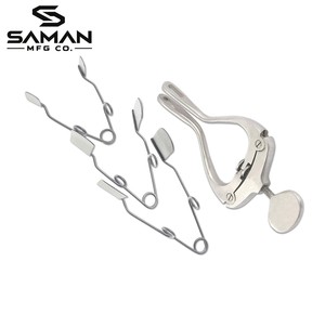Aubes buccales de haute qualité pour rongeurs, rats et lapins avec dilatateur de joue, lot de 3, en acier inoxydable, pour petits animaux - Product Image 2