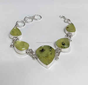 Bracelet unisexe tendance en opale de qualité supérieure, chaîne et maillons chrétiens, cadeau d'anniversaire, fournisseur en gros - Product Image 3