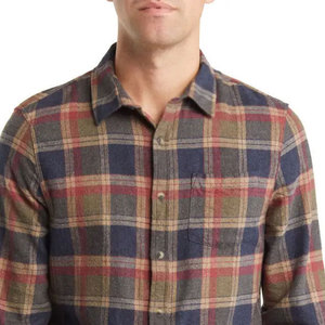 Chemises décontractées pour hommes à manches longues, fabriquées en usine, les plus vendues en gros - Product Image 6