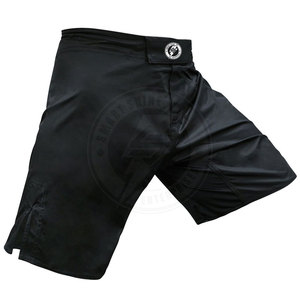 New Style Breathable <b>Men</b> MMA <b>Shorts</b> Solid Color Made In Pakistan Top Selling Lightweight MMA <b>Shorts</b> - Product Image 3