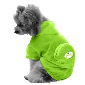 Impermeable Ajustable con Cremallera para Perros, Plegable, para Viajes, Ropa para Mascotas Thunder Paw - Product Image 4