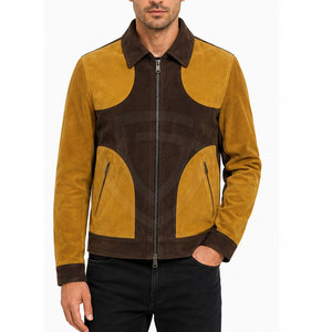 Premium <b>Suede</b> <b>Leather</b> <b>Jacket</b> With Classic Tailored Fit Soft Luxury Finish For Men Casual Wear Street Style And Everyday Fashion - Product Image 3