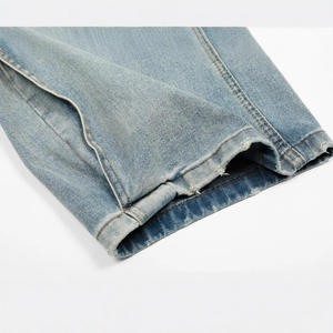 Nouveaux pantalons décontractés pour hommes, couleur unie, jeans en coton, pantalons longs, pantalons décontractés jeunes et tendance, prix de gros - Product Image 6