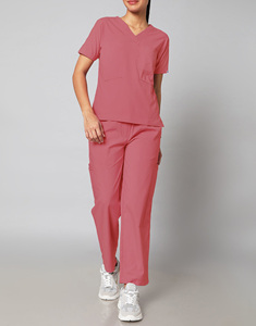 New Design Woven Spandex Scrubs Suit Hospital Uniforms Medical <b>Nurse</b> Uniform Jogger <b>Nurse</b> Type Scrub Sets Summer Unisex - Product Image 1