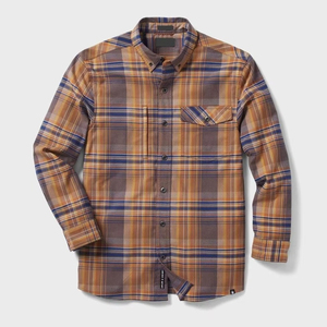 Chemise en flanelle pour homme, coton doux de qualité supérieure, manches longues, vêtement décontracté, respirant, design confortable pour les voyages, les activités de plein air, le travail - Product Image 1
