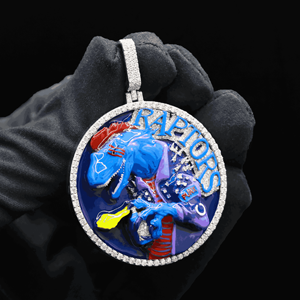 นาฬิกาข้อมือรุ่นลิมิเต็ดอิดิชั่นสุดหรูแบบสั่งทำพิเศษ รุ่น Legacy Custom Iceout พร้อมกลไกควอตซ์ ETA ตัวเรือนสแตนเลส หน้าปัดประดับโมอิสซาไนต์ ตัวเลขโรมัน - Product Image 2