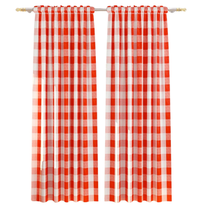 Proveedor OEM de Cortinas 100% Algodón con Cenefa, Diseño Premium, Directo de Fábrica - Product Image 1