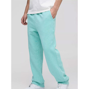 Pantalon de course taille mi-haute pour homme en coton de haute qualité, style décontracté, idéal pour le fitness et le jogging - Product Image 1