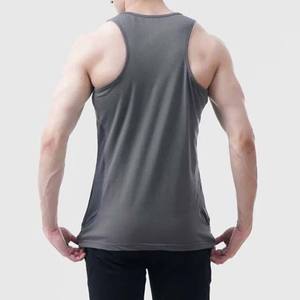 Breathable Plus Size Men's Tank Tops From Pakistan Gym Fitness Men's Clothing Workout Shirts Crewneck Sleeveless Summer Tank Top - Product Image 2