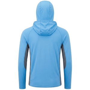 Camisa de Pesca con Capucha de Manga Larga para Hombre, Color Sólido, Protección Solar UPF 50 Anti UV, Sudadera - Product Image 2