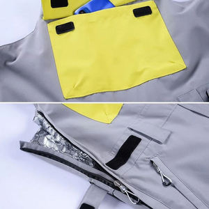 Professional Waterproof Ski Bib Pants Women Men Snowboard <b>Overalls</b> Insulated <b>Winter</b> Outdoor Sports Snow Trousers Color Block - Product Image 6