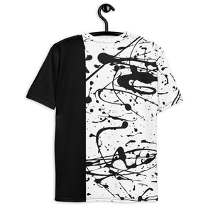 เสื้อยืดคอกลมผู้ชายแบบซับลิเมชั่น สินค้าขายดี เสื้อยืดซับลิเมชั่นผู้ชายสำหรับสตรีทแวร์ - Product Image 4