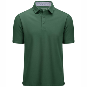 Polos de hombre con logo personalizado, 100% algodón, polos ecológicos, frescos y de corte relajado, polos de hombre en venta a bajo precio. - Product Image 1
