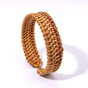 กำไลข้อมือหวายธรรมชาติแบบสั่งทำได้ ราคาถูก กำไลสานมือ คุณภาพดี - Product Image 5