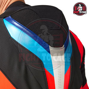Combinaison de moto en cuir véritable pour course personnalisée, Alpinestar Dainese, combinaison de moto pour la conduite - Product Image 3