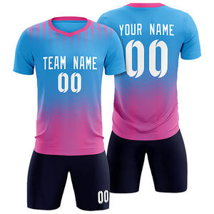 100% Quality Unisex Soccer Uniform Breathable Mesh Shirts and Shorts Stylish Soccer Set with Quick Dry Moisture-Wicking Low MOQ - Product Image 3
