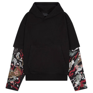 Sudadera con Capucha de Doble Capa para Hombre, Acogedora y Transpirable, para Mayor Calidez y Durabilidad en Invierno - Product Image 1
