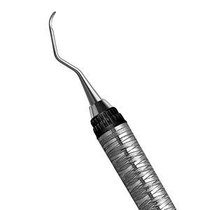 Cureta dental universal Columbia 2R/2L de doble punta, de acero inoxidable quirúrgico, mango hueco de 10 mm para cálculos dentales moderados - Product Image 2