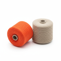Fil Mélangé à Bon Prix 20/2 30/2 40/2 50/2 50S/2 Polyester Filé Optiquement Brillant Certifié OEKO Écologique Haute Ténacité