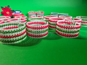 Ronds de serviette uniques faits à la main pour rehausser les tables de dîner élégantes, les occasions festives et les arrangements de repas élégants à la maison. - Product Image 5