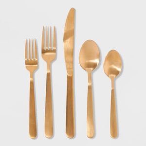 Couverts de table contemporains de prestige, comprenant un couteau principal et une fourchette à dessert, pour des tables élégantes et avant-gardistes - Product Image 6