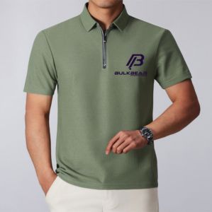 Camisetas de Manga Corta para Hombre, 100% Algodón, Tejido de Punto, Diseño Personalizado, Alta Calidad, Ligeras, de Secado Rápido y Transpirables - Product Image 6