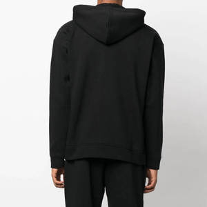 Sudadera con capucha y cremallera completa para hombre, lisa, de forro polar, deportiva, con logo y diseño, al por mayor - Product Image 2