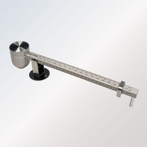 Medidor de densidad de lodo de acero inoxidable, probador de escala completa para medición de fluidos de perforación OEM ODM - Product Image 3