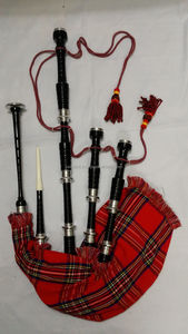 Fournisseur de premier plan d'udhas écossais de designer en bois de rose des Highlands, couleurs personnalisées, instrument de musique, avec sacs en velours gravés et tuyaux en bois - Product Image 4