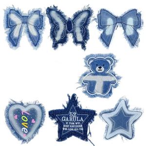 Parches Bordados Personalizados Clásicos para Ropa, Parches Termoadhesivos para Planchar en Chaquetas y Jeans, Parche Tejido con Logotipo Personalizado OEM - Product Image 4